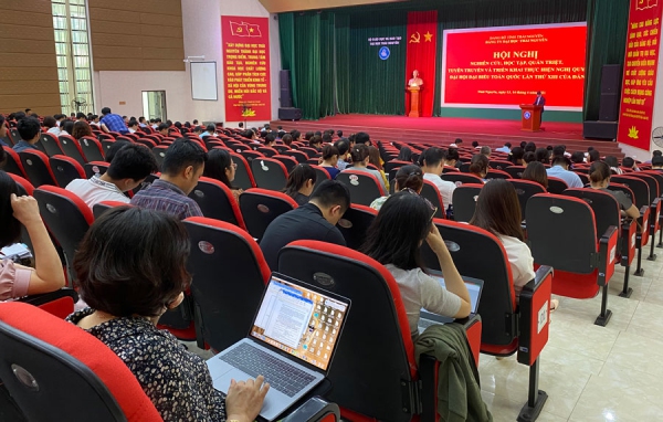 Quán triệt Nghị quyết Đại hội XIII của Đảng