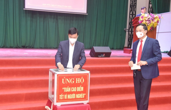 Định Hóa: Phát động “Tuần cao điểm Tết vì người nghèo năm 2022”