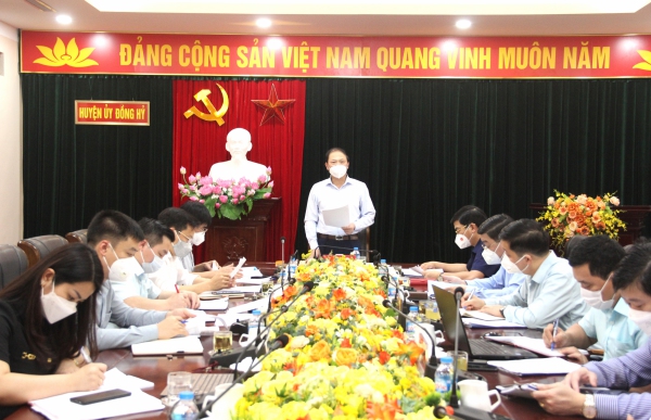 Ban Thường vụ Huyện ủy Đồng Hỷ họp phiên thường kỳ lần thứ 42, nhiệm kỳ 2020 - 2025
