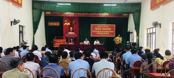Thường trực Huyện Đồng Hỷ tiếp xúc, đối thoại trực tiếp với Nhân dân thị trấn Sông Cầu