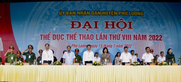 Phú Lương: Xây dựng phong trào thể dục thể thao của huyện phát triển vững mạnh