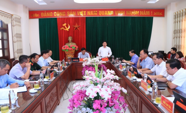 Chuẩn bị chu đáo các điều kiện cho Lễ công bố Nghị quyết về việc thành lập thành phố Phổ Yên
