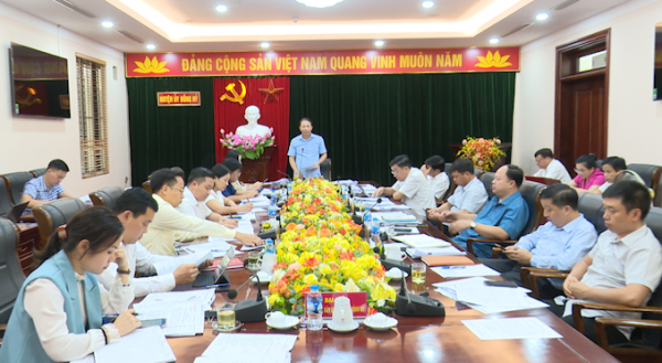 Ban Thường vụ Huyện ủy Đồng Hỷ thảo luận, đánh giá công tác lãnh đạo, chỉ đạo thực hiện nhiệm vụ năm 2022