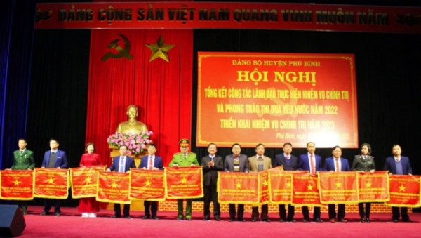 Phú Bình: Thực hiện hiệu quả nhiệm vụ chính trị và phong trào thi đua yêu nước năm 2022