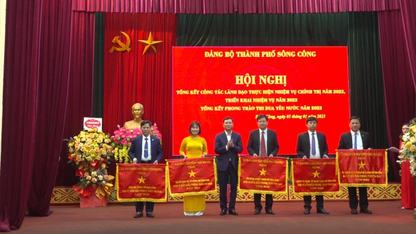 Thành phố Sông Công triển khai nhiệm vụ năm 2023