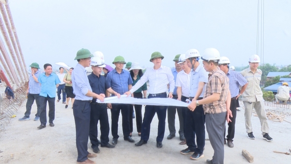 Đẩy nhanh tiến độ thi công Dự án phát triển tổng hợp đô thị động lực thành phố Thái Nguyên