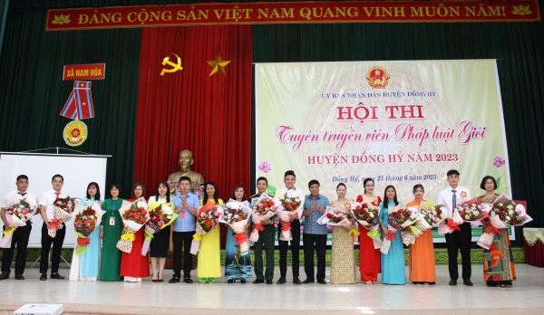 Đồng Hỷ: Tổ chức Hội thi tuyên truyền viên Pháp luật giỏi năm 2023