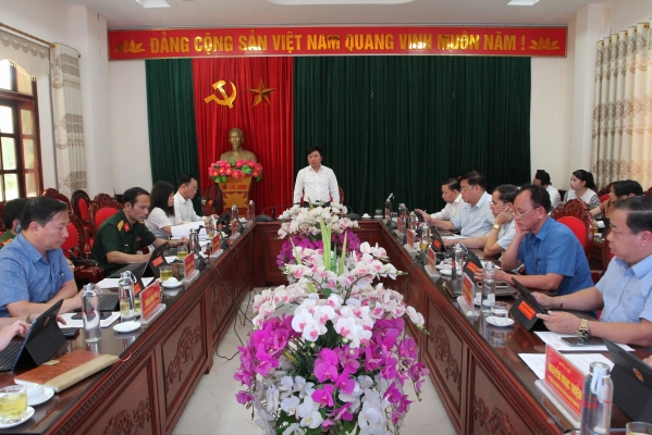 Hội nghị Ban Thường vụ Thành ủy Phổ Yên lần thứ 129