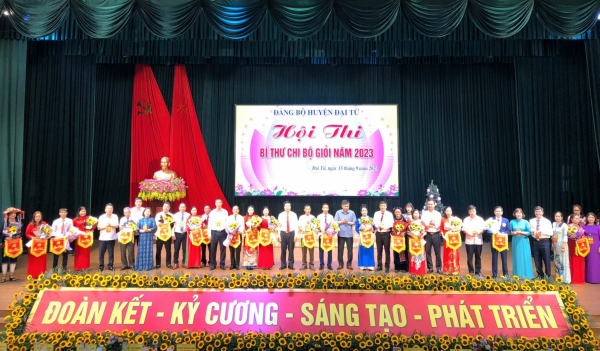 Huyện ủy Đại Từ tổ chức Hội thi bí thư chi bộ giỏi năm 2023