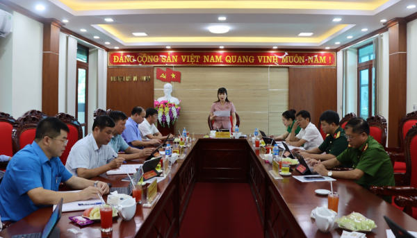 Hội nghị Ban Thường vụ Huyện uỷ Võ Nhai lần thứ 38 nhiệm kỳ 2020 - 2025