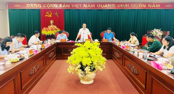 Ban Thường vụ Thành ủy Sông Công tổ chức Hội nghị chuyên đề về công tác triển khai, thực hiện dự án trên địa bàn thành phố