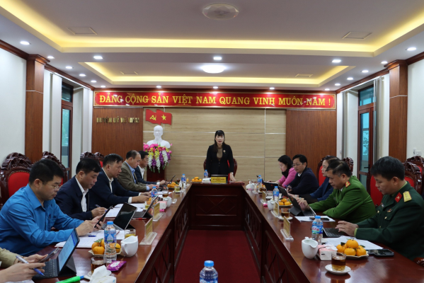 Hội nghị Ban Thường vụ Huyện uỷ Võ Nhai lần thứ 38, nhiệm kỳ 2020 - 2025