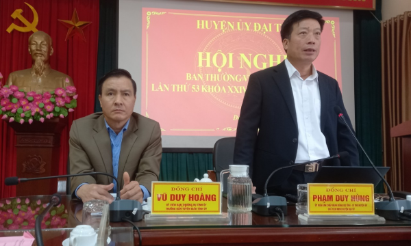 Đại Từ: Tập trung lãnh đạo, chỉ đạo, tổ chức thực hiện tốt các nhiệm vụ ngay từ những ngày đầu năm 2024