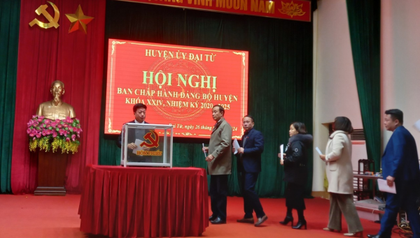 Đại Từ: Tổ chức các hội nghị về nội dung công tác cán bộ