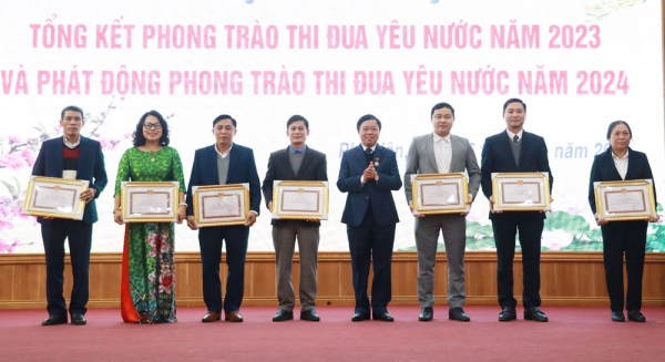 Thành phố Phổ Yên phát động phong trào thi đua yêu nước năm 2024