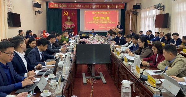 Ban Chấp hành Đảng bộ huyện Đại Từ bầu Phó Bí thư Huyện ủy, nhiệm kỳ 2020 - 2025