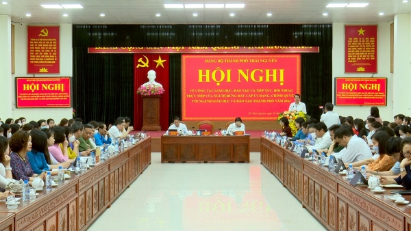 Hiệu quả từ hội nghị tiếp xúc, đối thoại chuyên đề ngành Giáo dục và đào tạo