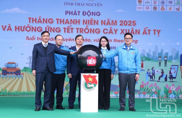 Tỉnh Đoàn Thái Nguyên: Phát động Tháng Thanh niên năm 2025