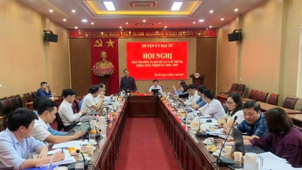 Ban Thường vụ Huyện ủy Đại Từ cho ý kiến đối với nhiều nội dung quan trọng