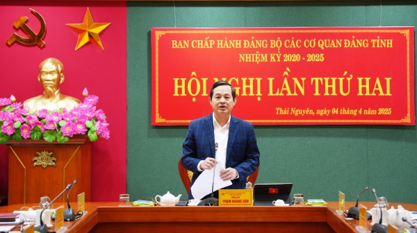 Hội nghị lần thứ 2 Ban Chấp hành Đảng bộ các cơ quan Đảng tỉnh