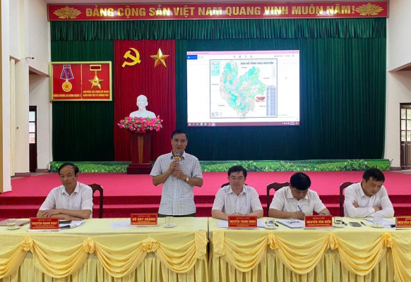 Ban Thường vụ Huyện ủy Đại Từ tổ chức hội nghị về công tác sắp xếp đơn vị hành chính cấp xã