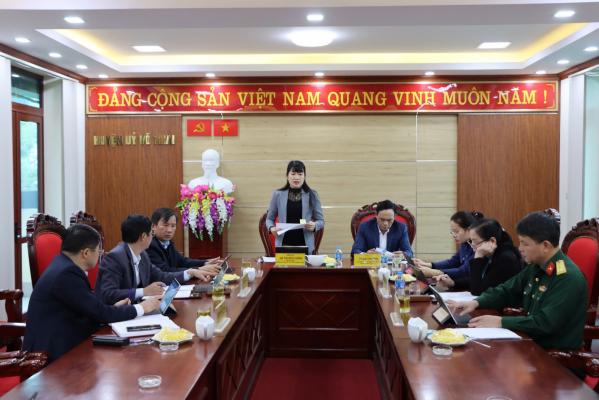 Hội nghị Ban Thường vụ Huyện uỷ Võ Nhai lần thứ 58, nhiệm kỳ 2020 - 2025