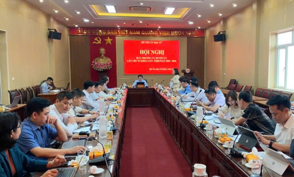 Hội nghị lần thứ 87 Ban Thường vụ Huyện ủy Đại Từ khóa XXIV