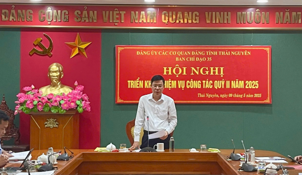 Ban Chỉ đạo 35 Đảng ủy các cơ quan Đảng tỉnh triển khai nhiệm vụ công tác quý II năm 2025