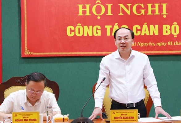 Kiện toàn nhân sự chủ chốt Đảng ủy các cơ quan Đảng tỉnh Thái Nguyên