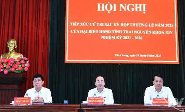 Đại biểu HĐND tỉnh tiếp xúc cử tri sau Kỳ họp thường lệ giữa năm 2025