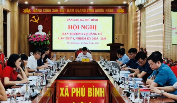 Nhiều địa phương trong tỉnh tổ chức hội nghị công tác Đảng, triển khai nhiệm vụ công tác tháng 9/2025