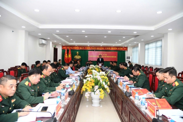 Đảng ủy Quân sự tỉnh Thái Nguyên ra nghị quyết lãnh đạo thực hiện nhiệm vụ năm 2026