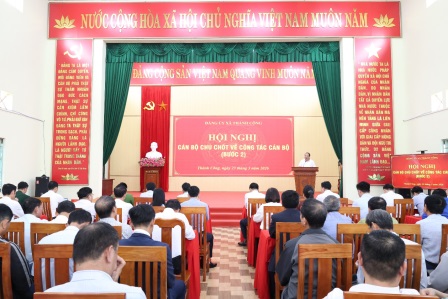 Các xã, phường tổ chức hội nghị thực hiện quy trình công tác cán bộ