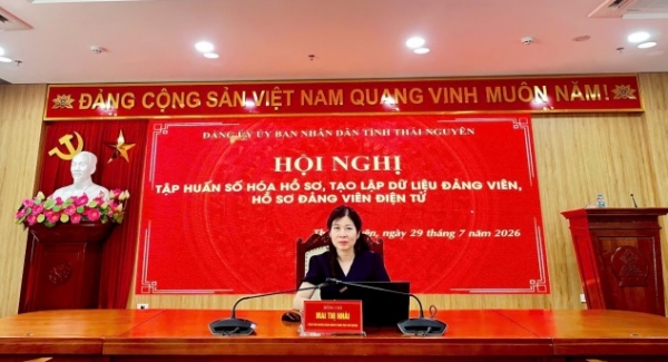 Tập huấn nghiệp vụ số hóa hồ sơ, tạo lập dữ liệu đảng viên và hồ sơ đảng viên điện tử
