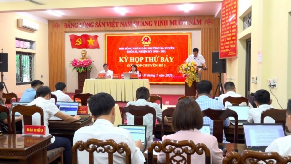 HĐND xã Phú Bình và phường Bá Xuyên tổ chức kỳ họp chuyên đề, thông qua nhiều nghị quyết quan trọng