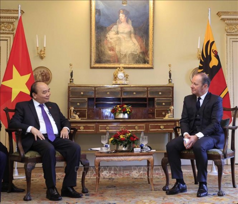 Chủ tịch nước gặp Thống đốc bang Geneva, Thụy Sỹ; Tổng Giám đốc Văn phòng Liên Hợp Quốc