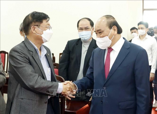 Chủ tịch nước gặp mặt cán bộ hưu trí cao cấp khu vực miền Trung