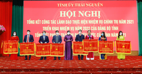 Thái Nguyên: Tổng kết thực hiện nhiệm vụ chính trị và phong trào thi đua yêu nước năm 2021
