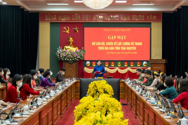 Nữ cán bộ chiến sỹ lực lượng vũ trang tỉnh Thái Nguyên: Những đóng góp thầm lặng mà vinh quang