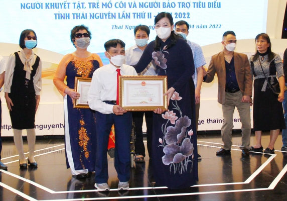 Người khuyết tật, trẻ mồ côi tỉnh Thái Nguyên: Không ngừng phấn đấu vươn lên trong cuộc sống