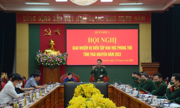 Chuẩn bị tốt các điều kiện diễn tập khu vực phòng thủ tỉnh Thái Nguyên đảm bảo an toàn tuyệt đối về mọi mặt