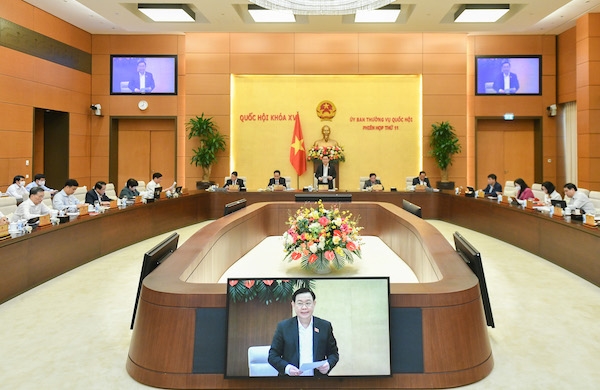Khai mạc Phiên họp thứ 11 của Ủy ban Thường vụ Quốc hội