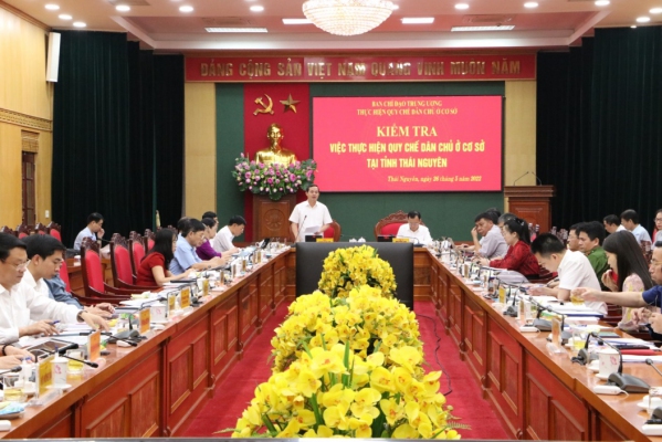 Thái Nguyên: Thực hành dân chủ gắn với đẩy mạnh thực hiện chuyển đổi số