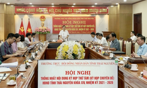 Thống nhất nội dung kỳ họp chuyên đề HĐND tỉnh khoá XIV