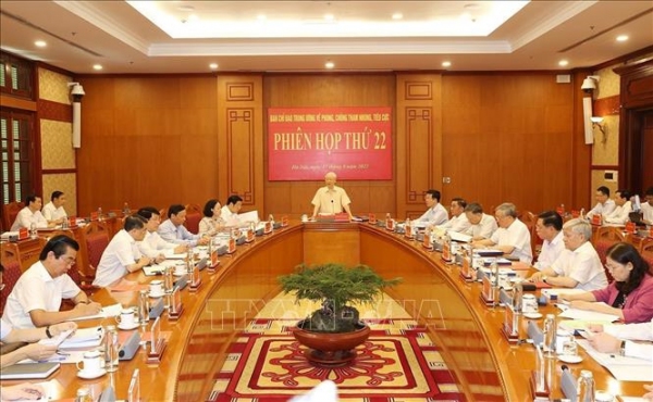 Tiếp tục đẩy mạnh cuộc đấu tranh phòng, chống tham nhũng, tiêu cực