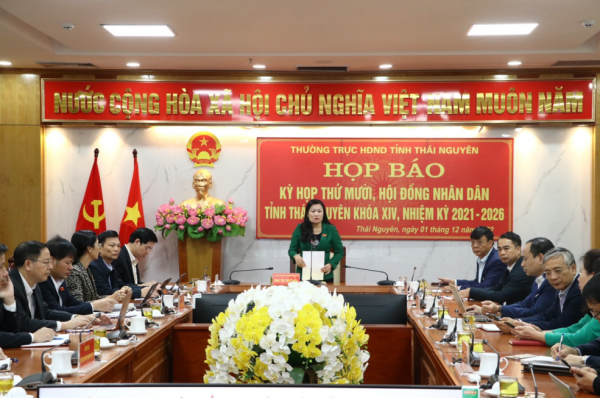 Kỳ họp thứ mười, HĐND tỉnh Thái Nguyên khóa XIV dự kiến thông qua 32 dự thảo Nghị quyết