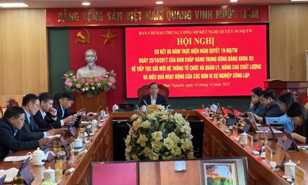 Nâng cao chất lượng và hiệu quả hoạt động của các đơn vị sự nghiệp công lập