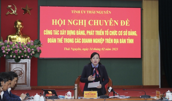 Tăng cường công tác xây dựng Đảng, phát triển tổ chức cơ sở đảng, đoàn thể trong các doanh nghiệp