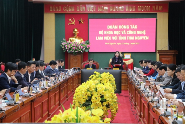 Thái Nguyên: Đưa khoa học và công nghệ vào các lĩnh vực để tạo tăng trưởng nhanh và bền vững