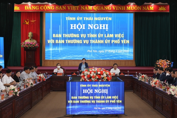 Quyết tâm xây dựng thành phố Phổ Yên trở thành đô thị loại II trước năm 2025 và trở thành đô thị loại I trước năm 2030